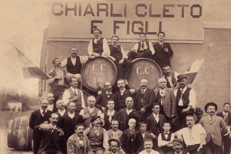 Eine historische Aufnahme von 1910 Eine historische Aufnahme von 1910