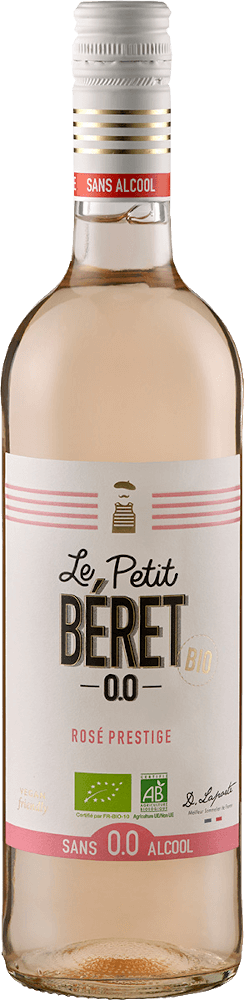 Vorschau: 6er Vorteils-Weinpaket - Le Petit Béret Rosé Prestige Alkoholfrei - Le Petit Béret