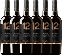 6er Vorteils-Weinpaket - 12 e Mezzo Primitivo - Varvaglione