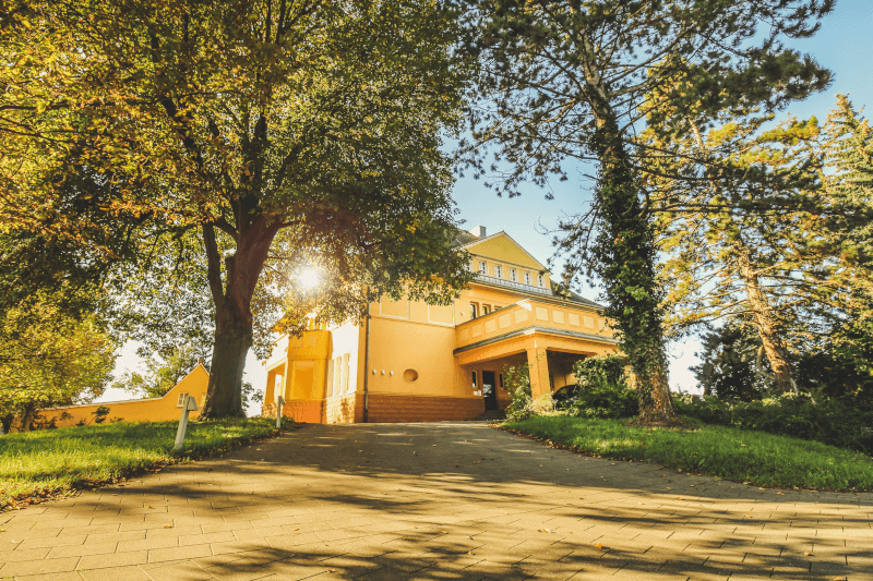 Die Villa Merkel, alter Produktionsstandort