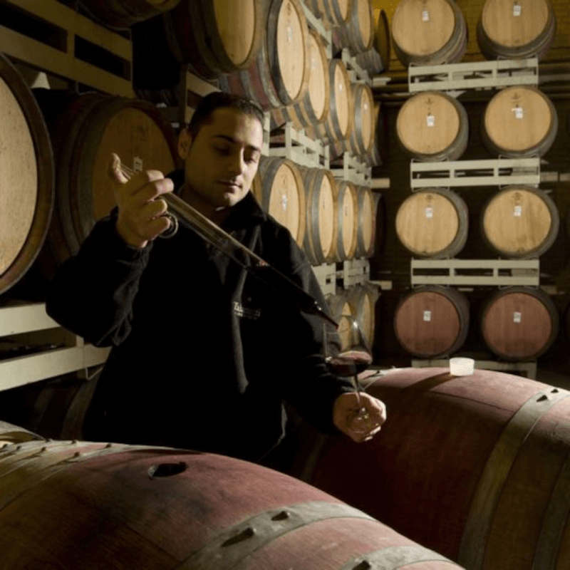 Talamonti Arbeit im Keller