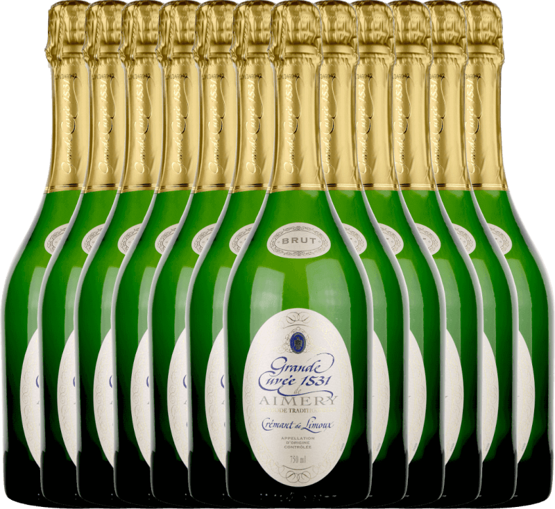 12er Vorteilspaket - Aimery Grande Cuvée 1531 Crémant Brut - Sieur d'Arques