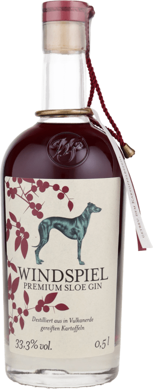 Premium Sloe Gin mit Schlehe 0,5 l - Windspiel