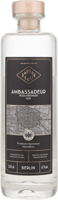 Ambassadeur Premium Gin 0,5l - Babylon Berlin