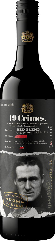 Vorschau: Vinhos incrivelmente bons com 19 Crimes - 6x pacote de degustação