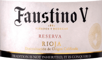 Vorschau: V Reserva - Bodegas Faustino