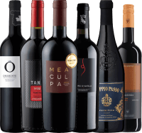 6er Winterpaket - halbtrockene Rotweine für die kalte Jahreszeit