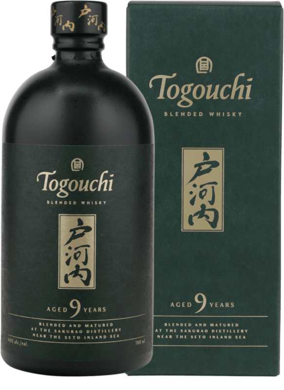 Togouchi 9 Years Old Japanese Blended Whisky - Sakurao