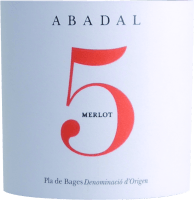 Vorschau: 5 Merlot Pla de Bages DO - Abadal