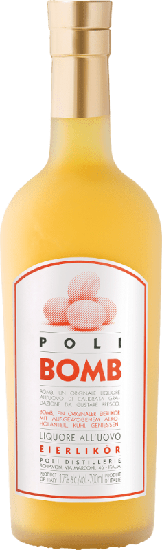 Poli Kreme 17 Bomb Likör mit Ei - Jacopo Poli