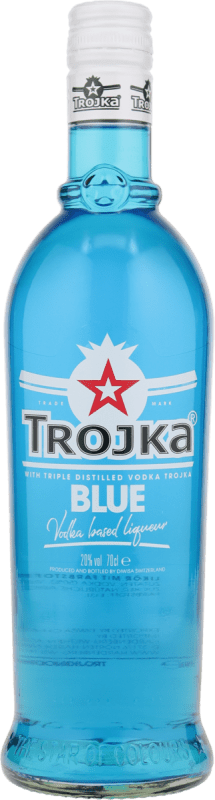 Blue Vodka Likör - Trojka