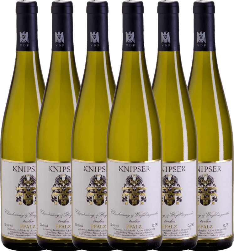 6er Vorteils-Weinpaket - Chardonnay & Weißburgunder - Knipser