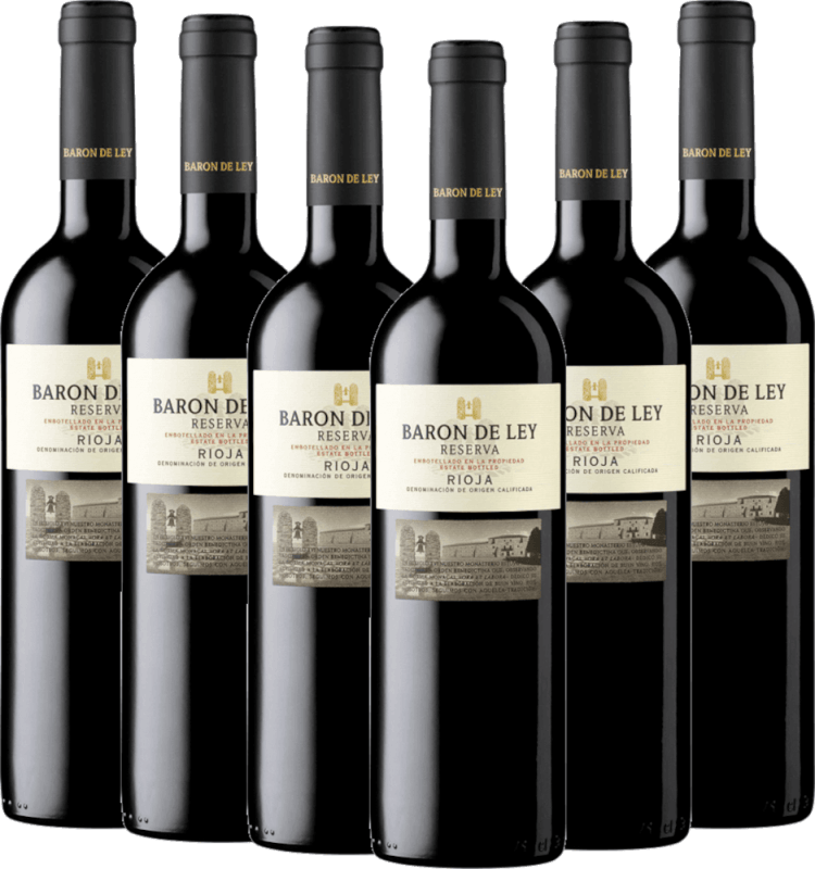 6er Vorteils-Weinpaket - Reserva Rioja DOCa - Baron de Ley