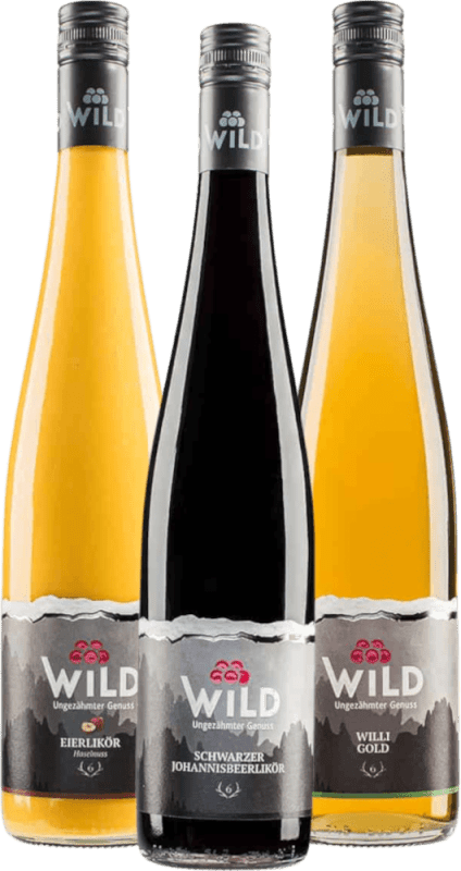 Melhoria Negra da Floresta Preta de bebidas alcoólicas mais vendidas - Pacote de amostras 3x