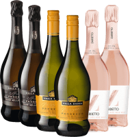 Prazer espumante com Prosecco - Pacote de degustação 6x