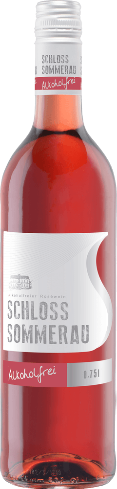 Vorschau: 12er Vorteilspaket Schloss Sommerau Roséwein alkoholfrei - Sommerau
