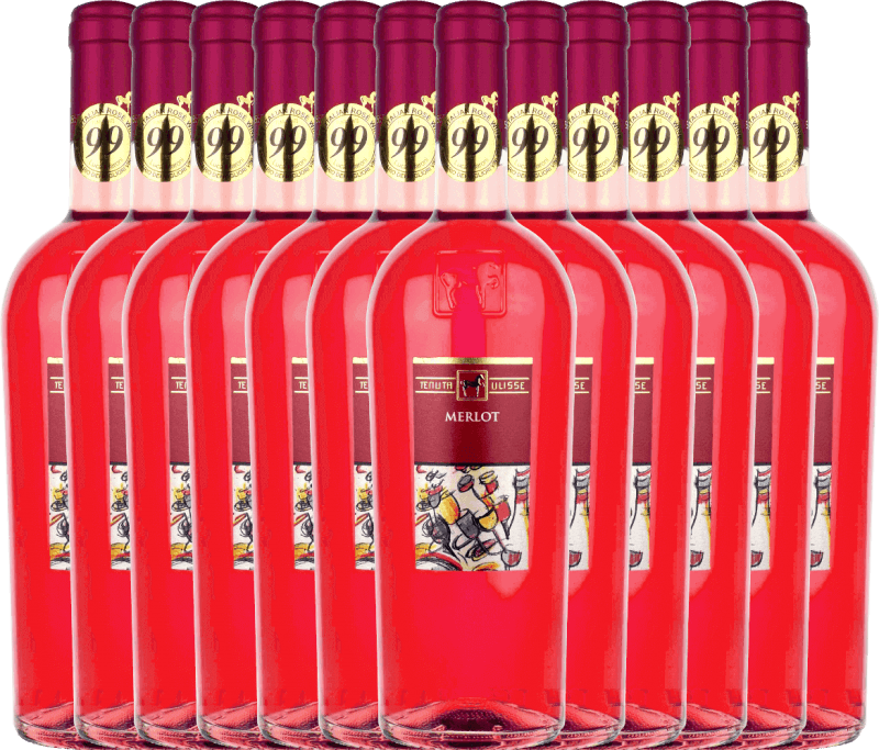 12er Vorteils-Weinpaket - Merlot Rosato - Tenuta Ulisse