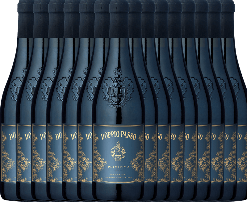 15er Vorteils-Weinpaket - Doppio Passo Primitivo - Carlo Botter