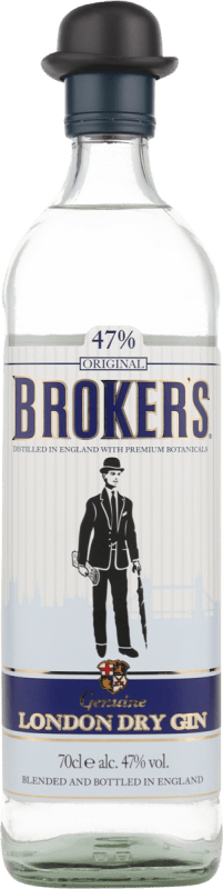 London Dry Gin 47% - Broker's Gin