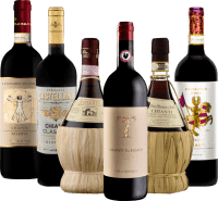 Pure Tuscany - Os nossos vinhos Chianti favoritos num pacote de degustação de 6x