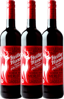 3er Vorteilspaket - Roter Bio-Glühwein - Heißer Hirsch