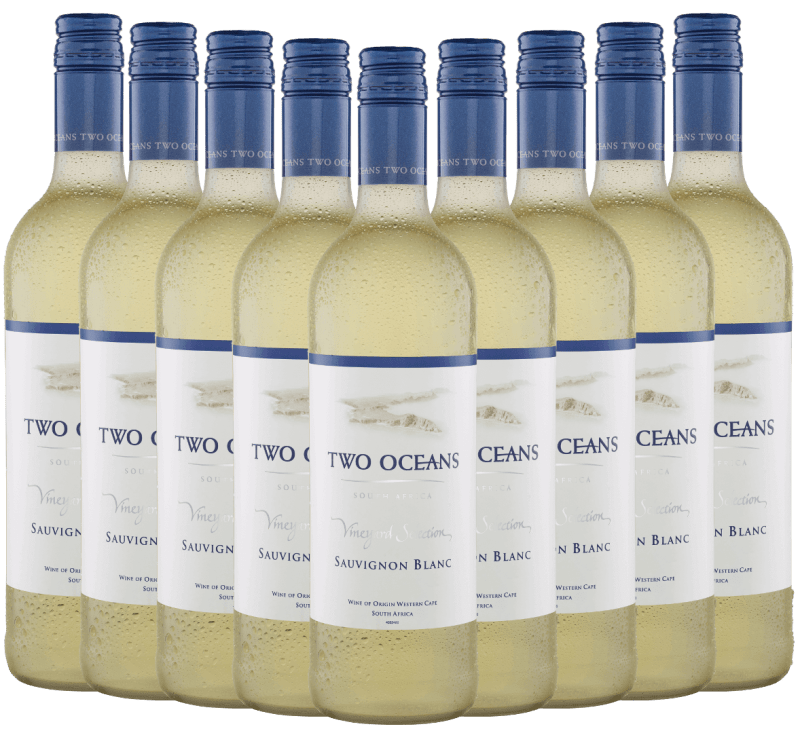 9x Vorteils-Weinpaket Vineyard Selection Sauvignon Blanc - Two Oceans