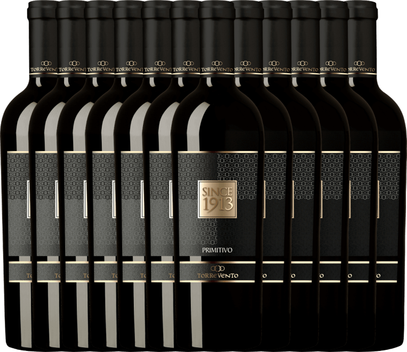 12er Vorteils-Weinpaket - Since 1913 Primitivo Puglia IGT - Torrevento