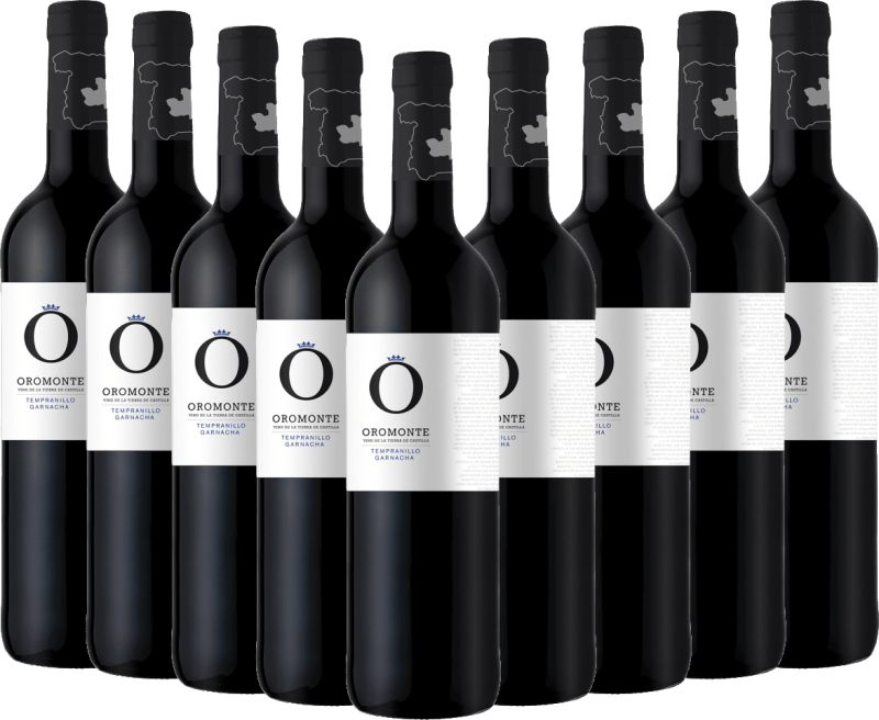 9x Vorteils-Weinpaket Oromonte Tempranillo Garnacha Halbtrocken - Navarro Lopez