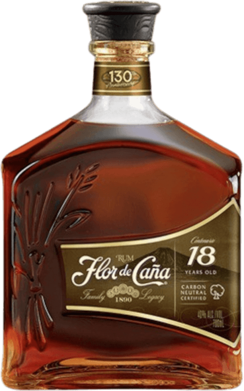 Rum Centenario 18 years old - Flor de Caña
