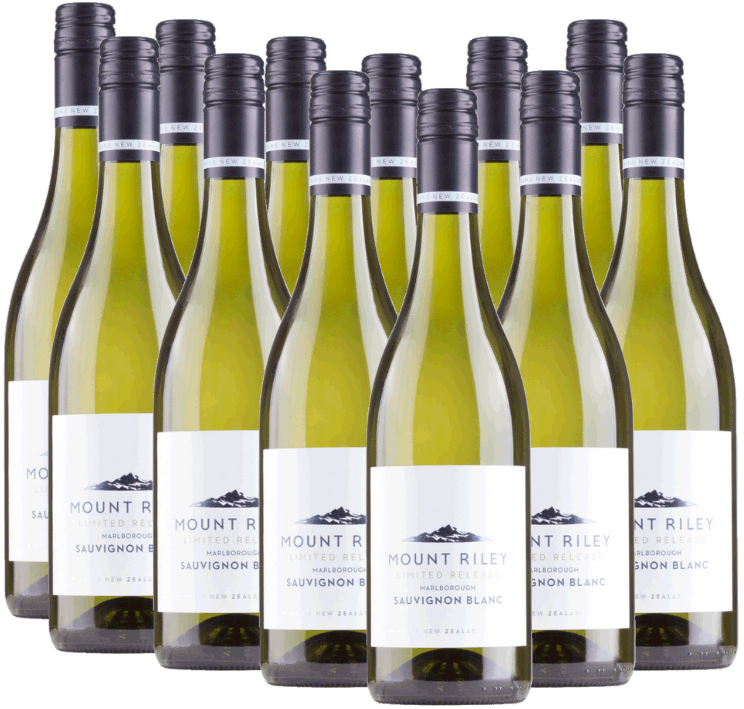 Sauvignon Blanc Edição Limitada - Mount Riley - Pack vantajoso 12x