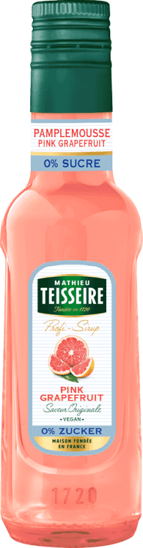 Profisirup Pink Grapefruit Zero 0,25l - Mathieu Teisseire