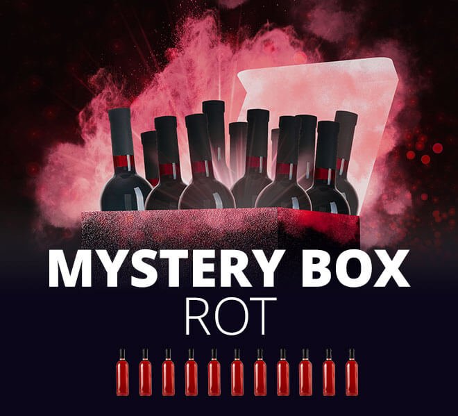 12er Mystery Box - Red Wine Blind Date - Ihr Rotwein-Überraschungspaket von VINELLO