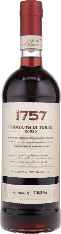 1757 Rosso Vermouth 1,0l - Cinzano