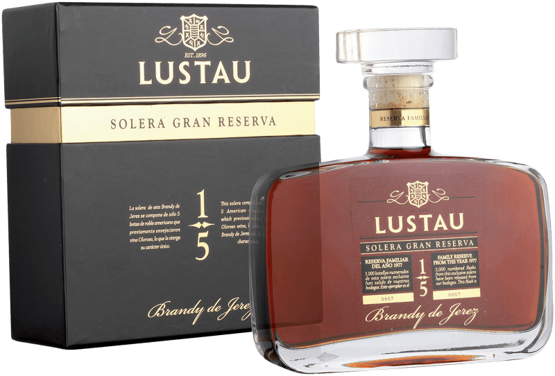 Solera Gran Reserva 1/5 Family Reserve Brandy 0,5 l - Emilio Lustau