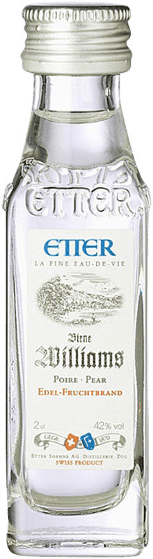 Etter Williams Schweizer Williams Birne Miniatur 2cl - Etter