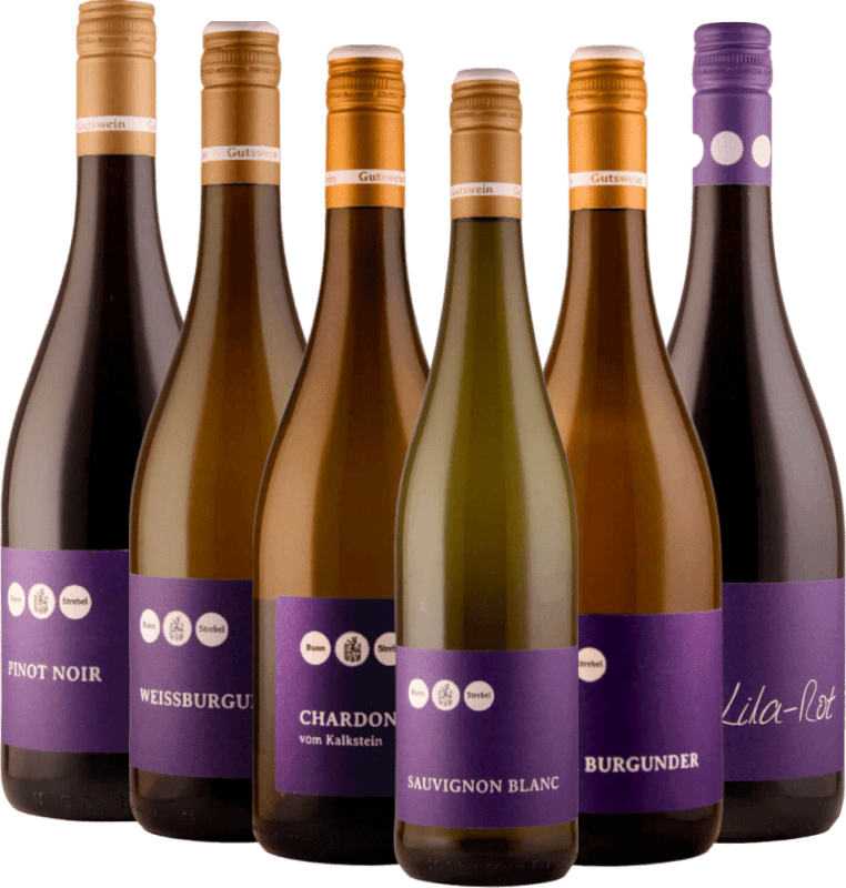 A diversidade da vinícola Lisa Bunn - 6x pacote de degustação