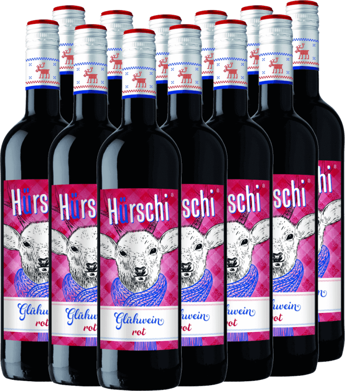 12x Vorteils-Weinpaket Glühwein rot - Hürschi