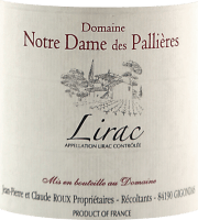 Vorschau: Lirac AOP - Domaine Notre Dame des Pallieres