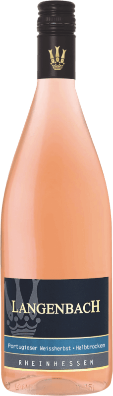 Rheinhessen Portugieser Weißherbst Halbtrocken 1,0 l - Langenbach
