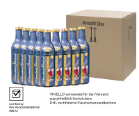 Vorschau: 9x Vorteils-Weinpaket Dresdner Striezel Glühwein Heidelbeer - Lausitzer