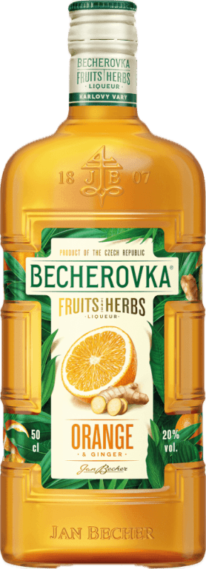 Becherovka Orange & Ginger 0,5 l - Becherovka