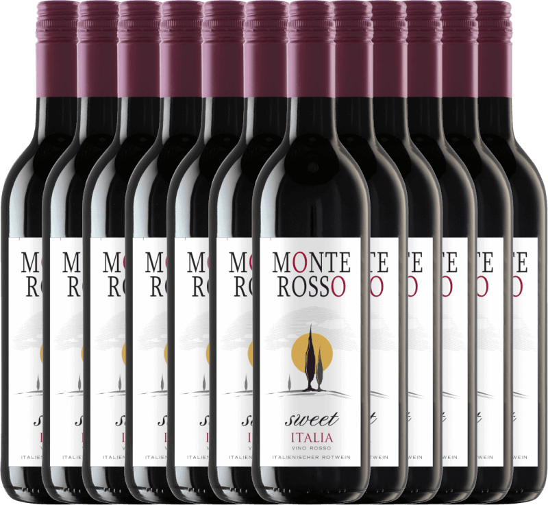 12er Vorteils-Weinpaket - Pilar Monte Rosso lieblich - Peter Mertes