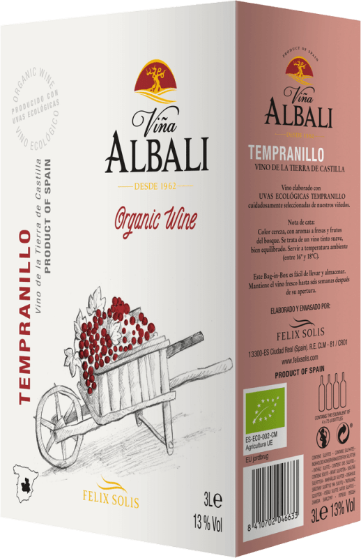 Vina Albali Tinto 3 l Bag in Box - Felix Solis
