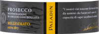 Vorschau: Prosecco Millesimato Spumante Extra Dry DOC - Paladin