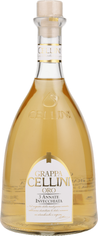 Grappa Oro 3 annate invecciata - Cellini