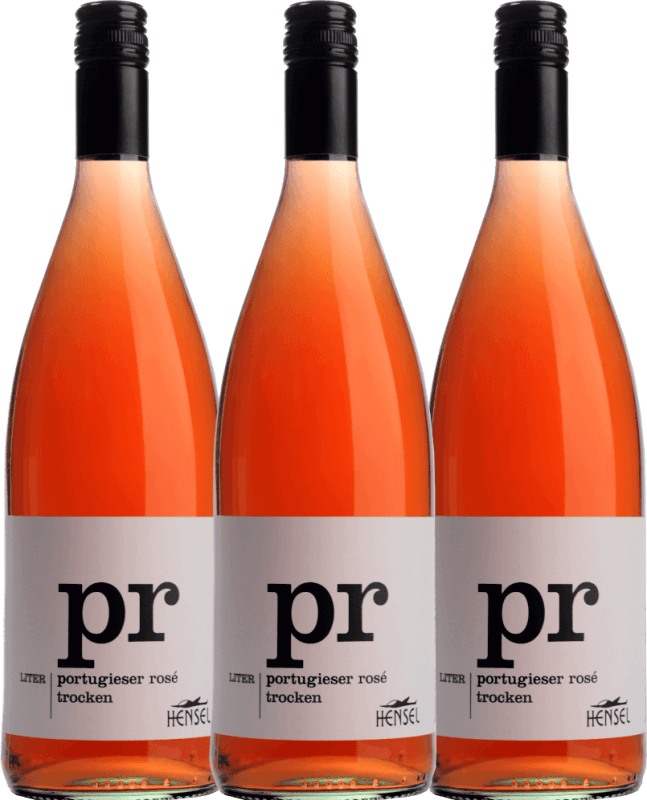 3er Vorteilspaket Portugieser Rosé trocken 1,0 l - Thomas Hensel